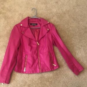 Kenneth Cole reaction faux leather jacket